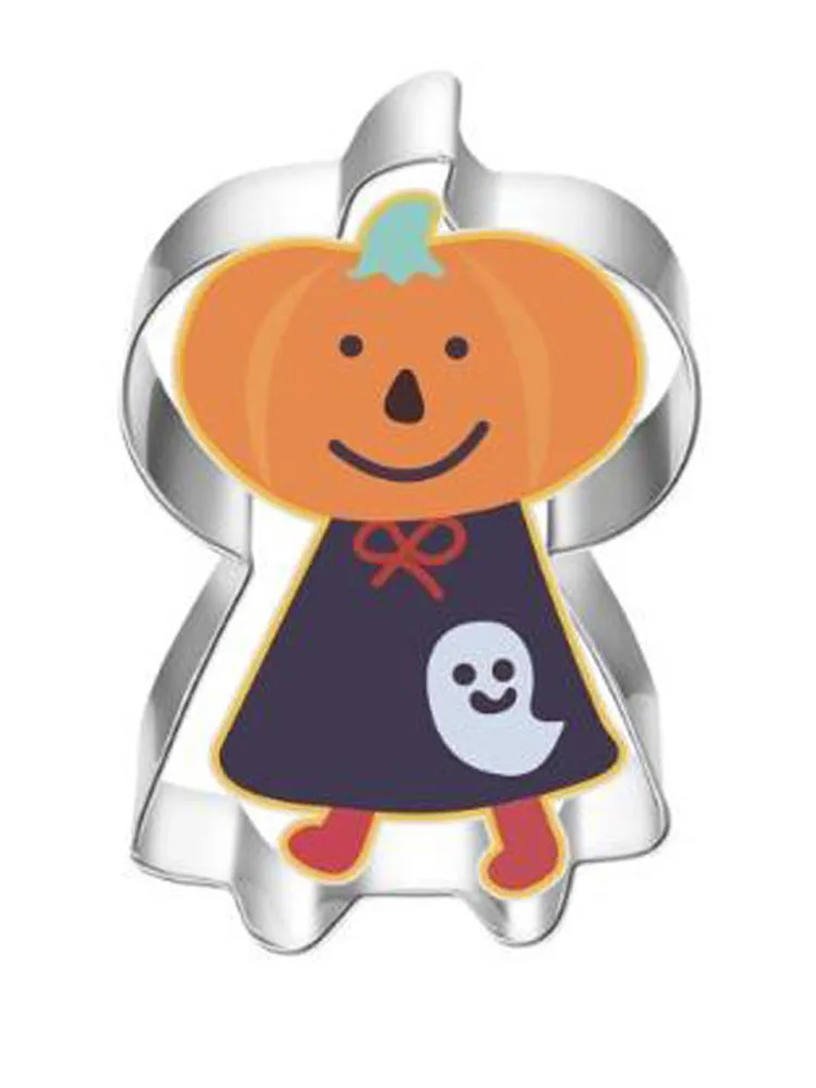 

Halloween Pumpkin Man Stainless Steel Cookie Cutter Baking Biscuit Molds Fondant Cake Decorating Pastry Tool Patisserie