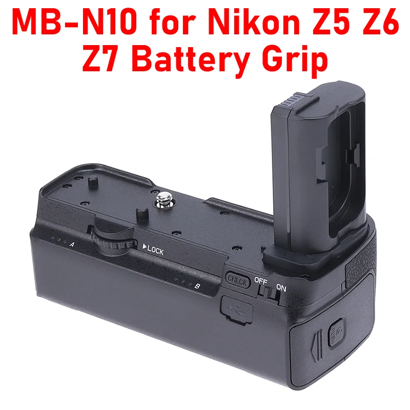 Z 5 pionowy uchwyt baterii do aparatu Nikon Z5 zamiennik do akumulatora MB N10 MB-N10