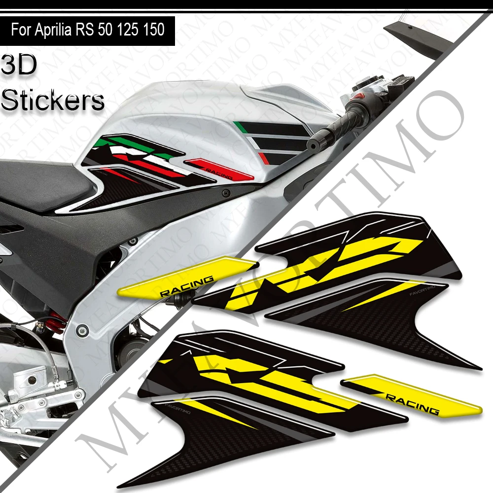 

For Aprilia RS RS4 RSV 50 125 150 GP 1000 R Factory Protection Motorcycle Tank Pad Cap Tank Pad Grips Gas Fuel Oil Kit Stickers