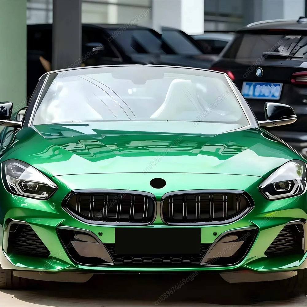 

For BMW Z4 G29 20i 30i M40i 2019-2026 Front Bumper Kidney Grill Racing Grill Glossy Black Double Line Style ABS Body Kits Tuning