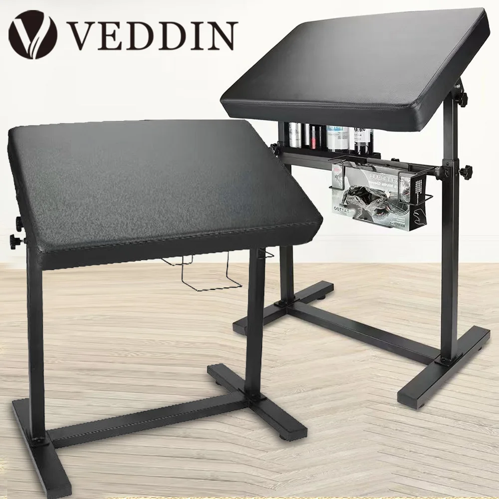 

Профессиональная подставка для татуировки, большой подлокотник для панели, подставка для тату-студии, подставка для ног с эко-кожаной подушечкой, принадлежности для татуировки