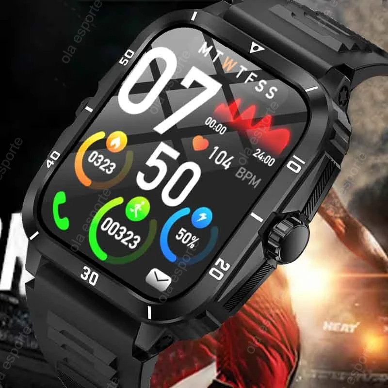 

Smart Watch For Men Women Gift For Xiaomi 2.01'' Full Touch Screen Sport Fitness Watches BT Call Digital Smartwatch 2024 New