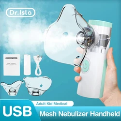 ABX Medical Handheld Portable Nebulizer Inhalator Adult Kids Mini Silent Steam Nasal Humidifier Inhaler Nebulizer for Asthma