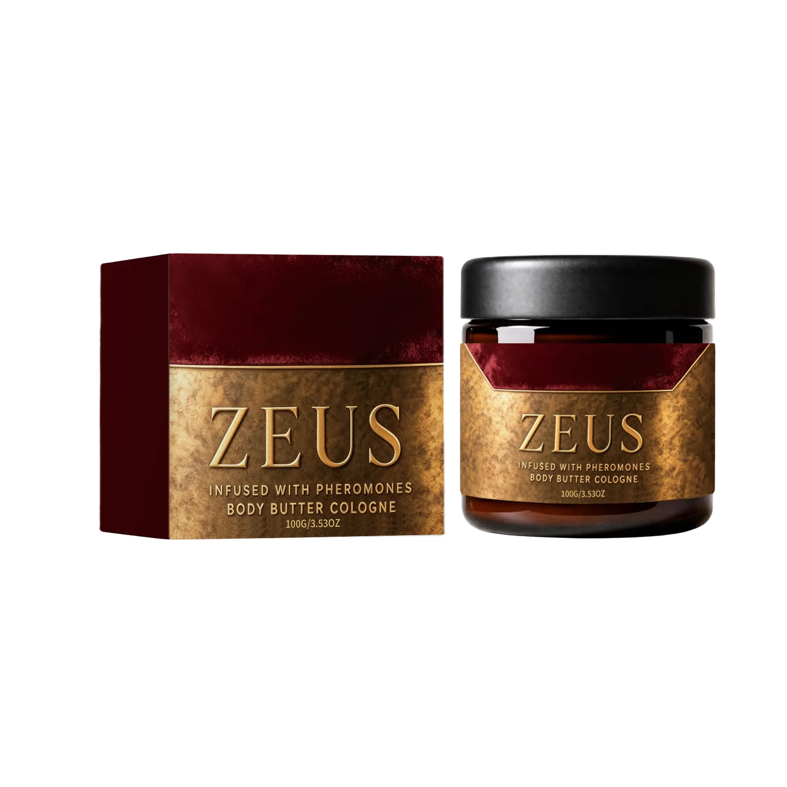 Cologned Body Butter for Men Fresh Agarwood Fragrance 24-Hour Moisture Smooth Dry Rough with Organic Shea Pheromone Body Lotion