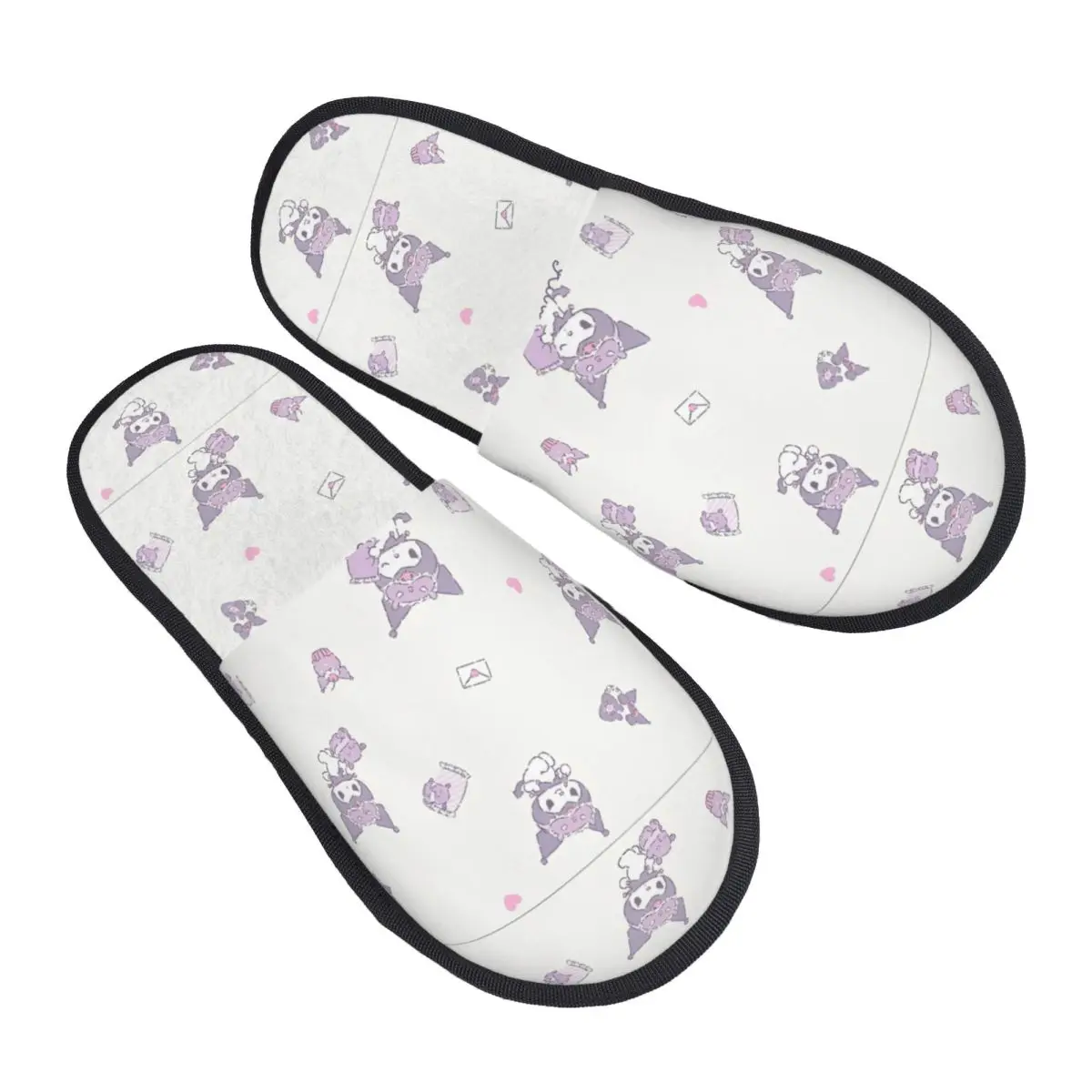 Sanrio Character Slippers for Women Men Home Shoes Plush SPA Slippers