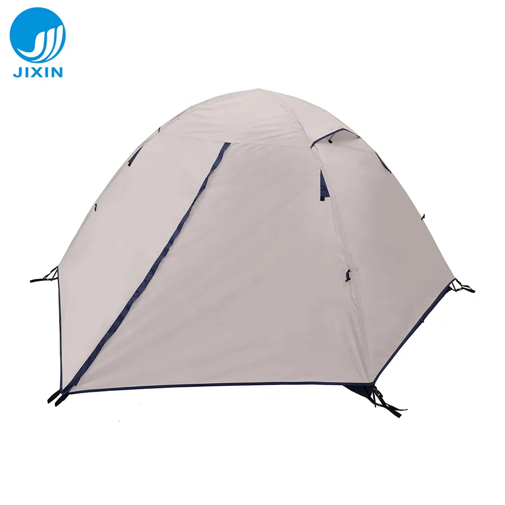 2023 outdoor aluminum 2 person camping compact waterproof UV protect high quality family tent