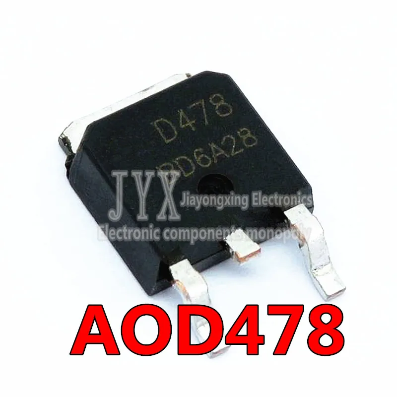 10PCS/LOT  AOD478  11A 100V TO252 D478  New original spot hot sale