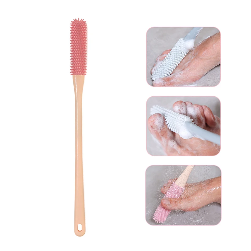 Brosse de nettoyage des orteils, brosse à récurer les coutures des orteils, Anti-démangeaison, exfoliant de la peau, nettoyant pour les pieds, élimine les outils pour la peau morte