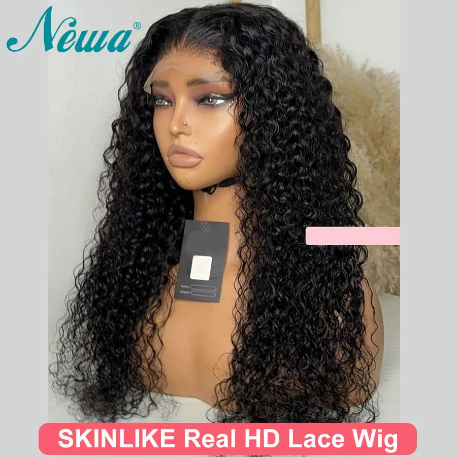 

250% Density Real HD Lace Wig Pre Plucked Ready Wear 5X5 HD Lace Closure Wig Bleached Knots 13x6 HD Frontal Wigs Natural Black