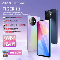 [World Premiere] OSCAL TIGER 12 Android13 MTK Helio G99 6.78'' 120Hz 2.4K Display 24GB(12+12)  256GB 64MP 5000mAh Battery NFC