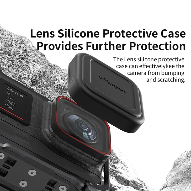 

Amagisn Metal Cage For Insta360 Ace Pro Quick Release Protection Frame For Insta360 Ace Pro Action Camera Accessories