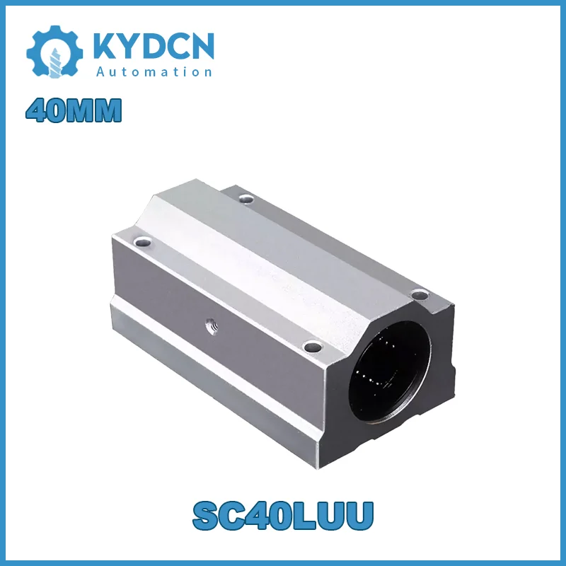 

SC40LUU Linear Bearing Block for Linear Guide Rail SCS40LUU Linear Slide Blocks Linear Slide Housing with 40mm Bearing