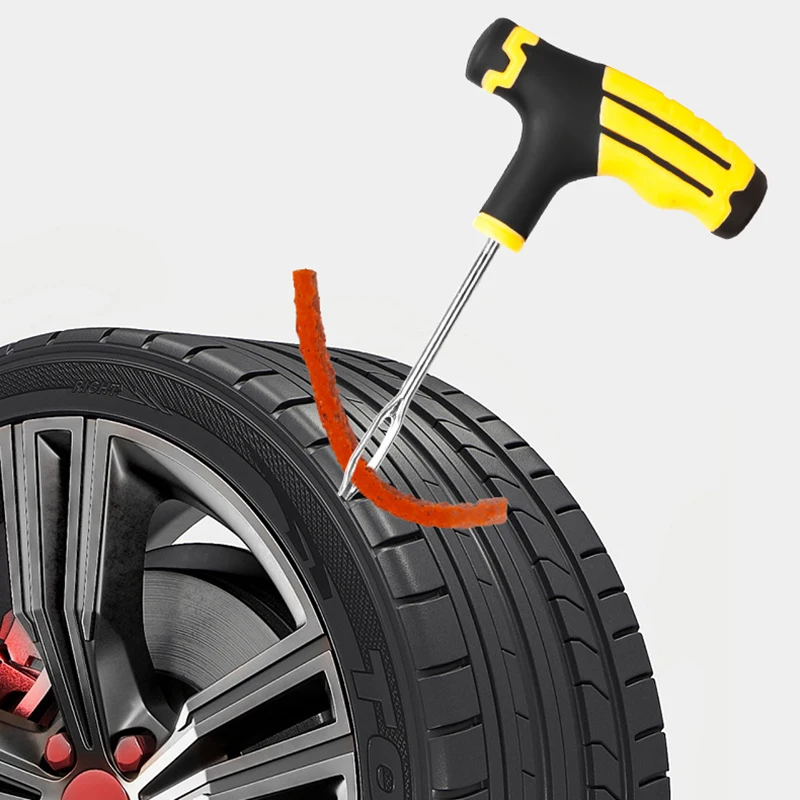 

New Tire Tubeless Repair Tool Kit Emergency Quick Puncture Fixing for Car Truck RV ATV Motorcycle Flat Tire Repair