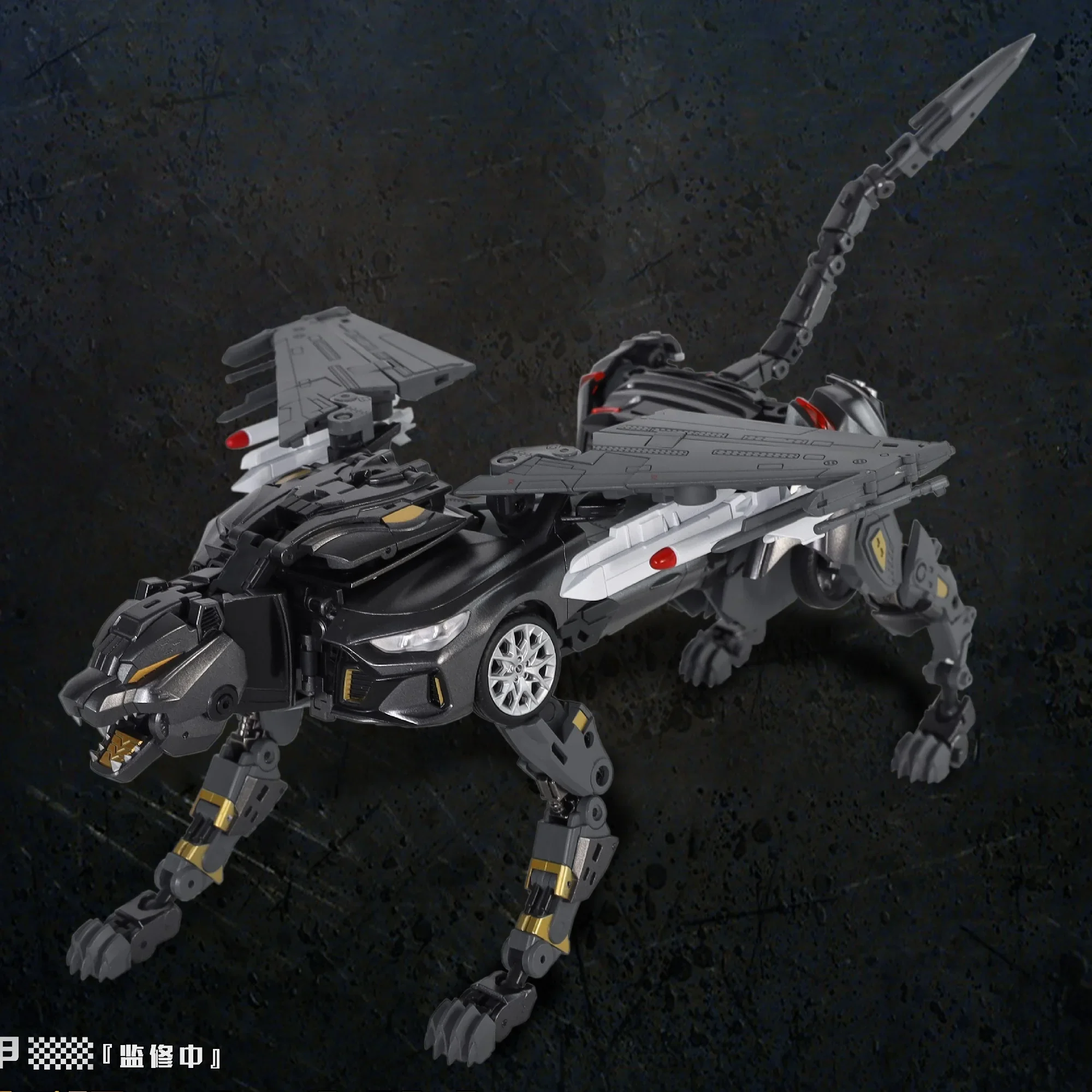 in stock Cang-Toys Transformation TRANSAGE CT-DF-01 HuntPow three changes J-16 fighter car cheetah Action Figures Toy