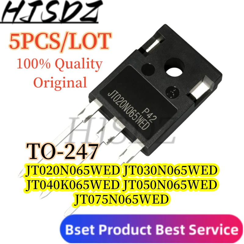 % New【5PCS/LOT】JT075N065WED JT030N065WED JT040K065WED JT050N065WED JT020N065WED TO-247 IGBT Field-Effect Transistor