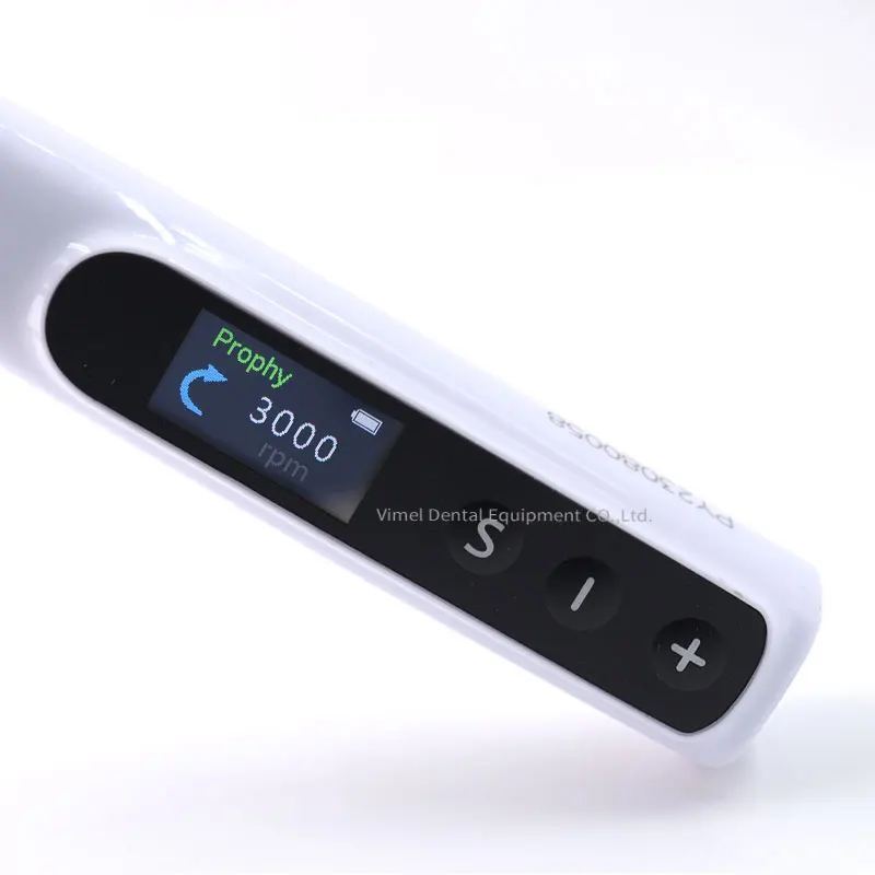 آلة تلميع الأسنان اللاسلكية قبضة Prophy Motor مع 6 سرعات معدات طب الأسنان