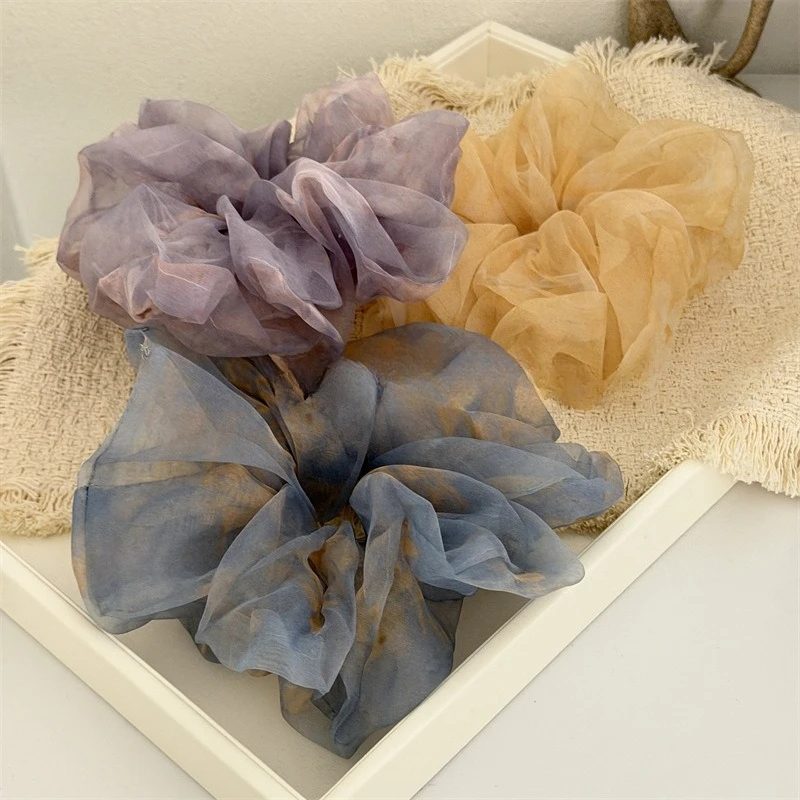 1Pc Hair Scrunchies Oversized - Travel Accessories Girls 评论和价格