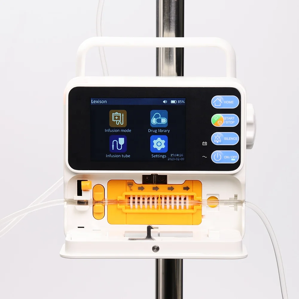 Lexison Veterinary Products PRIP-H1000T Touch Screen Electric VET IV Infusion Pump for animal use