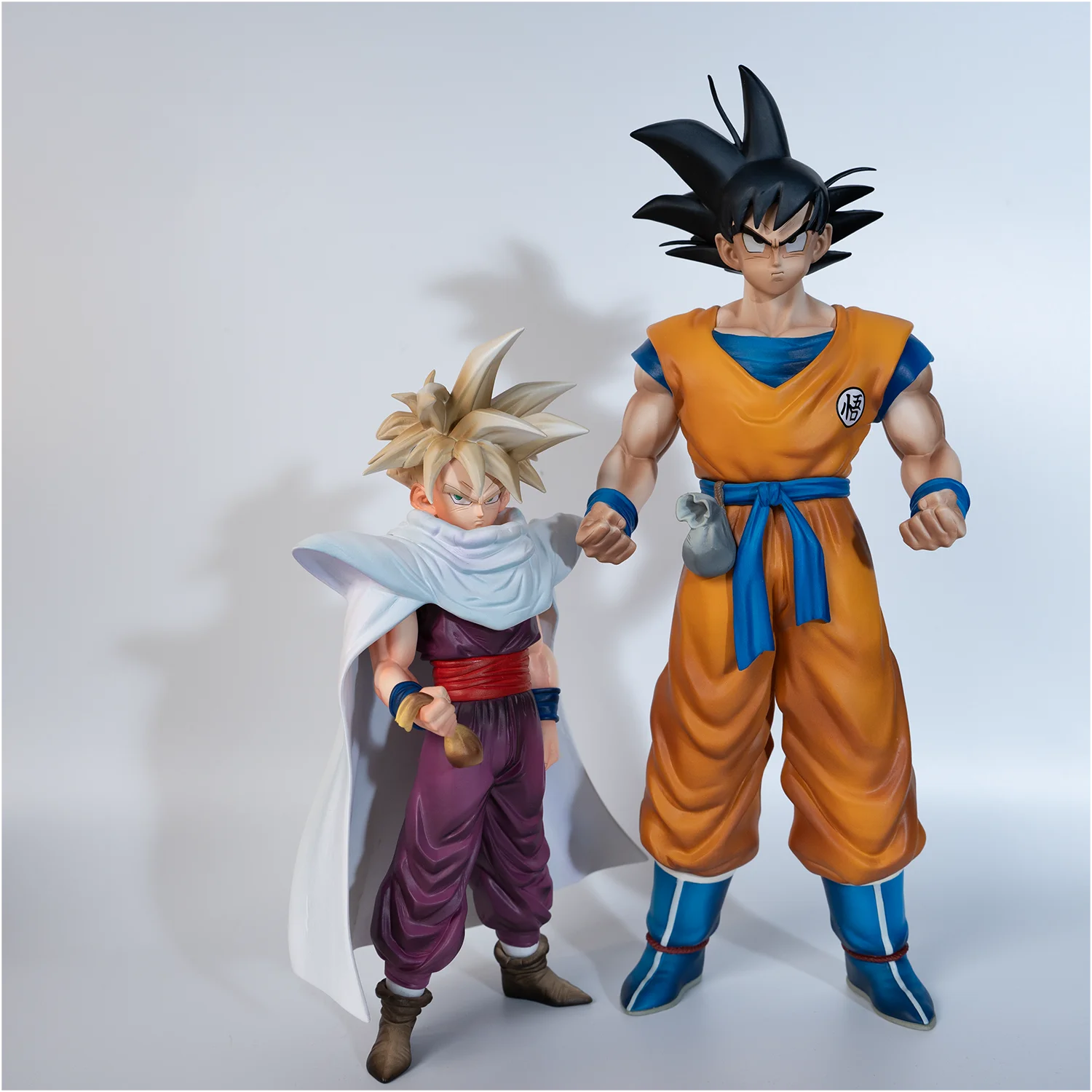 Anime Dragon Ball Z Son Goku Son Gohan Figure 25cm Pvc Action Figure Collection Model Desktop Display Gift