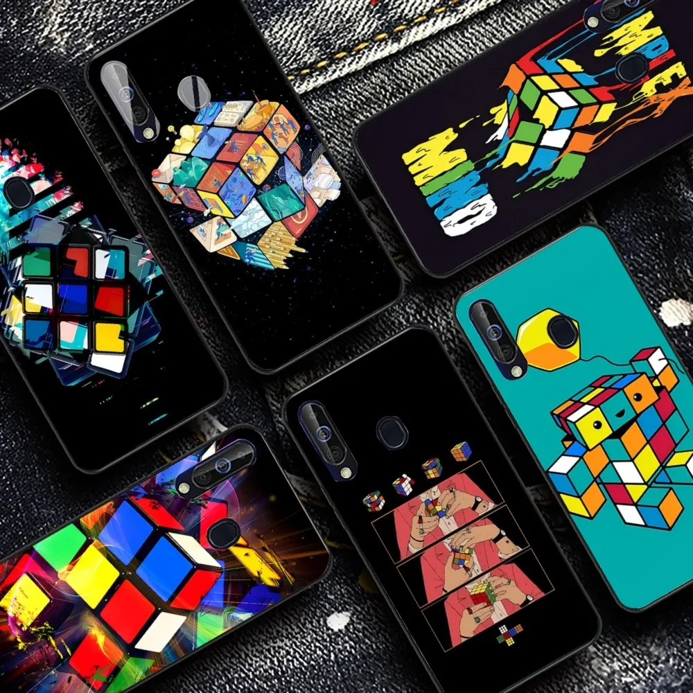 Men's Cool Creative Cube Phone Case For Samsung A 10 11 12 13 20 21 22 30 31 32 40 51 52 53 70 71 72 73 91 13 shell