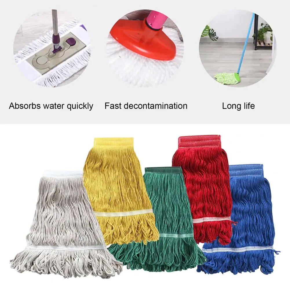 Mop Replacement Head Cloth Pads Squeeze Rags Wring Cleaning Tools Home Offers Wipe for Washing Floors Home Tools