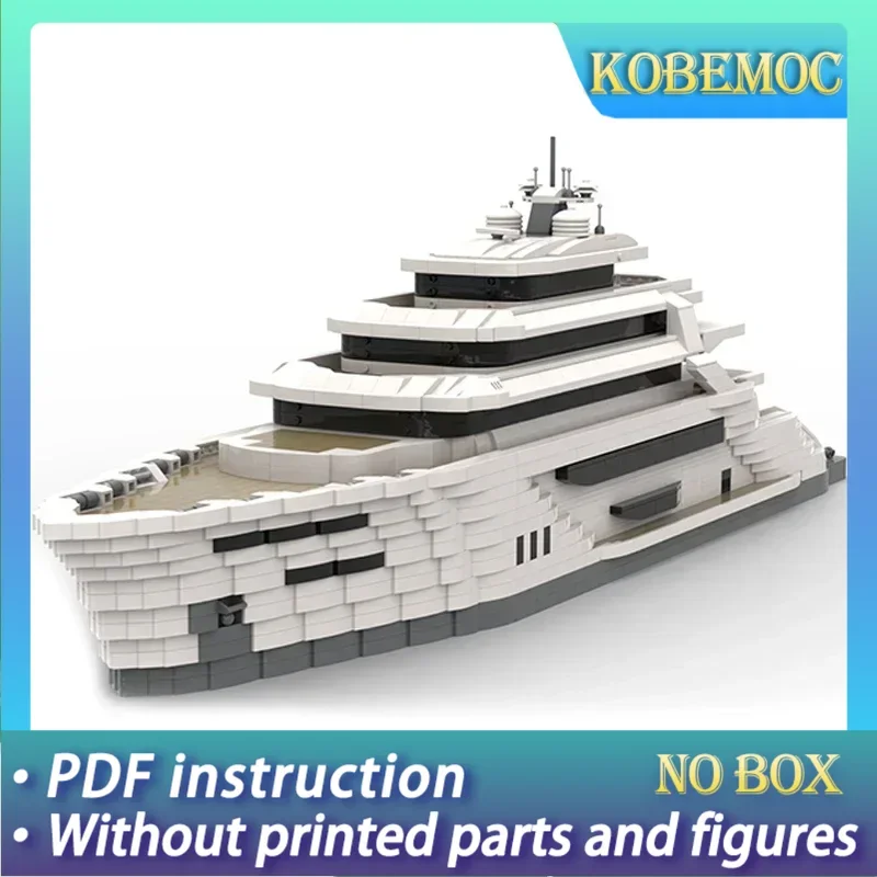 

Moc Building Bricks Роскошная модель круизного корабля Superyacht Мэри Джейн Технология Модульные блоки Подарок Рождественские игрушки DIY Наборы для сборки