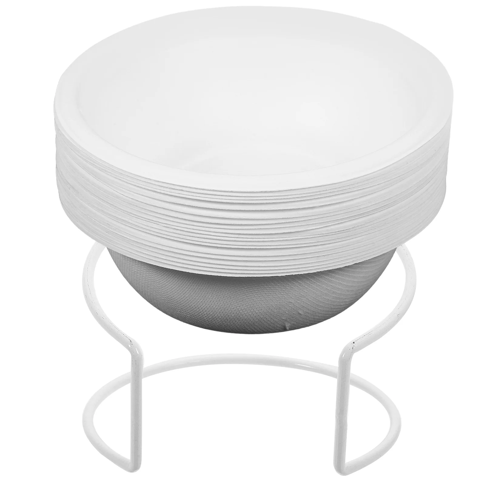 

1Set Paper Disposable Pet Bowl Cat Dog Feeding Bowl Large Capacity Stable Bottom Convenient No Clean Pet Food Water Dish