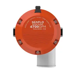 Large flow 12V 4700GPH SFBP1-G4700-01 Submersible Bilge Pump