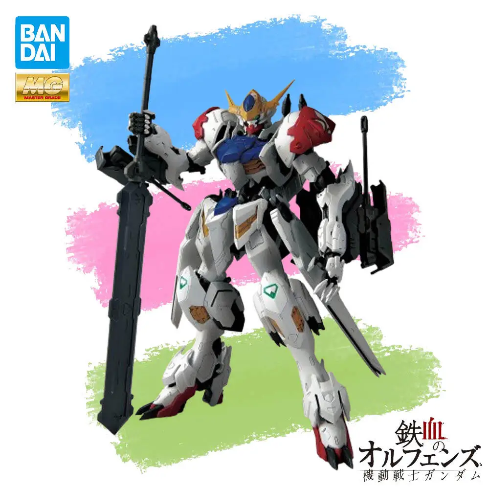 

In Stock Genuine BANDAI MG Mobile Suit Gundam Iron Blooded Orphans Gundam Barbatos Lupus Figure Anime Action Model Toy