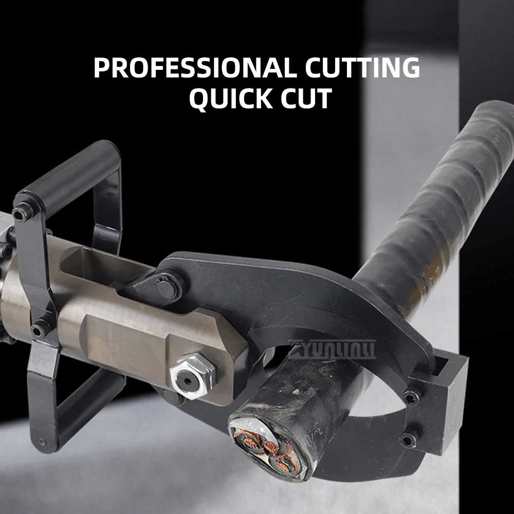 Plug-in Power Cable Scissors,Electric Hydraulic Cable Cutter,  Portable Quick Cut Copper Aluminum Armored Cable Tool