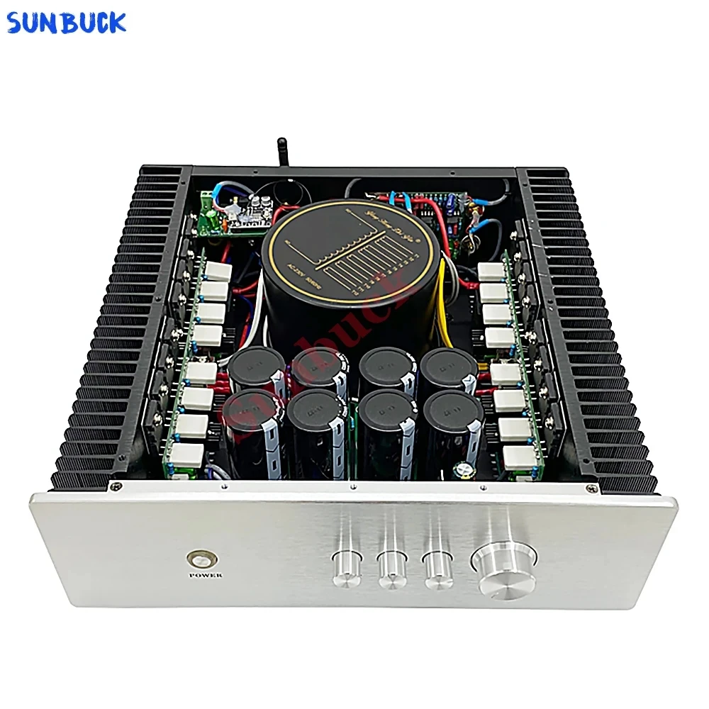 Snbuck Bluetooth 5.0  HIFI 2.0 Channel Class A 120W  Amplifier Front and Rear Combined 500W Home Power Amplifier Audio