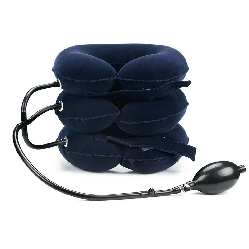 

Neck Stretcher Inflatable Massage Pillow Cervical Vertebra Traction Soft Brace Support Medical Device Collar Pain Relief Tractor