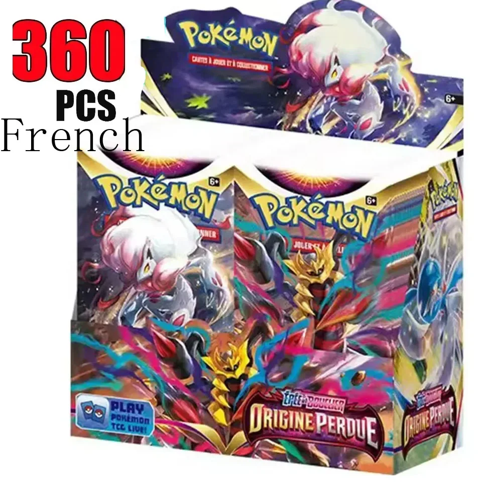 ##360Pcs French Pokémon TCG: Ecarlet & Violet Etsncelles Astral Radiance Obsidian Flames Booster Box Pokemon Cards 36 Pack Box