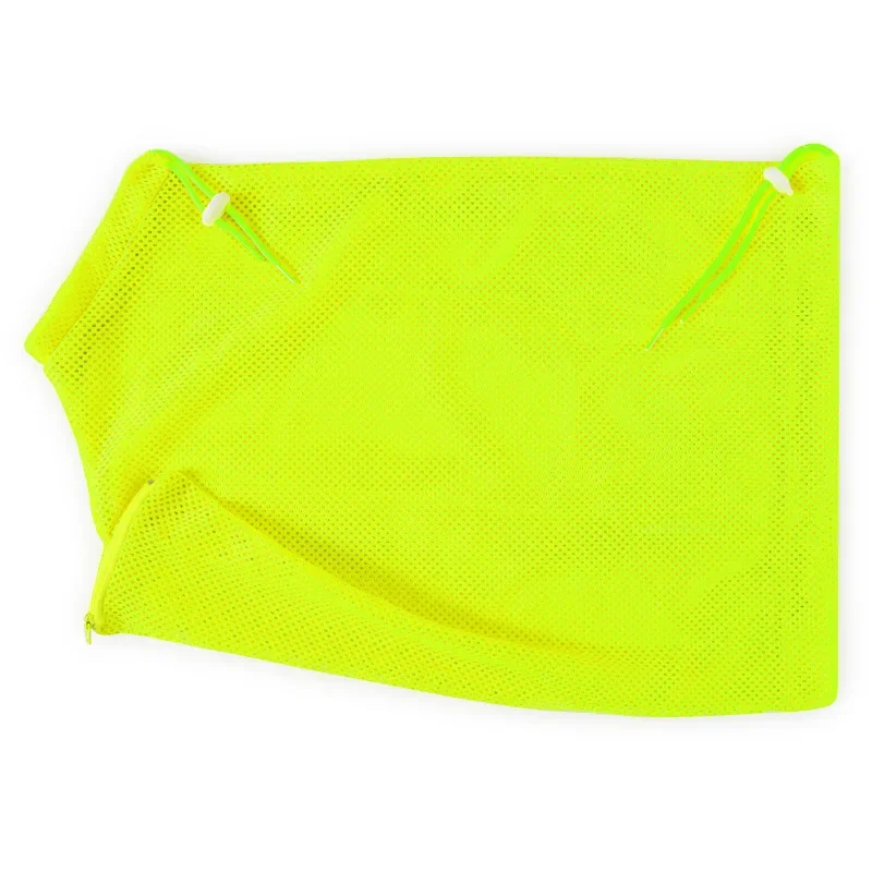 Kattenverzorgingsdouchezak van mesh-polyester, verstelbare kattenbevestigingszak om krabben te voorkomen tijdens het baden en het knippen van de nagels.