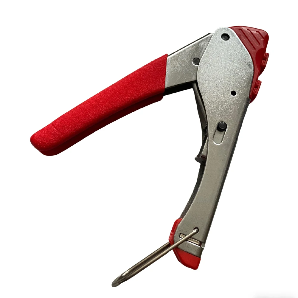 RG59/4C RG6/5C F-Type Waterproof Connectors Compression Crimping Tool with two exchangeable head,coaxial cable stripper