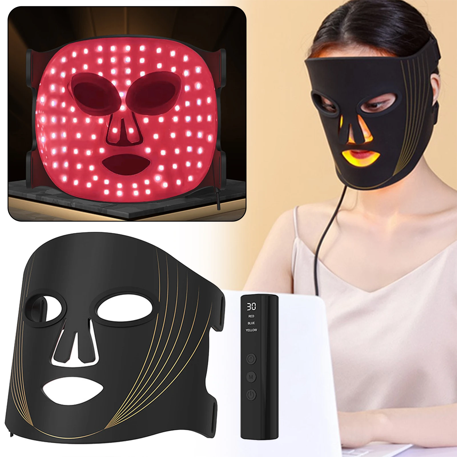 masque-facial-en-silicone-a-photons-led-therapie-a-la-lumiere-rouge-lutte-efficacement-contre-les-rides-l'acne-et-la-matite-experience-de-spa-a-domicile