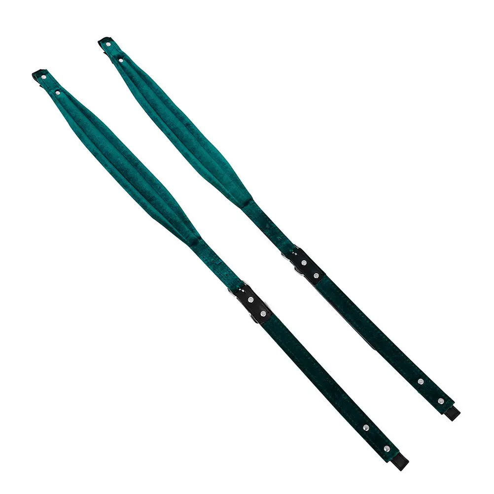 

1Pair Ergonomic Accordion Support Strap Red Adjustable Fake Belt for 16-120 Bass Secure Fit Lightweight Portable