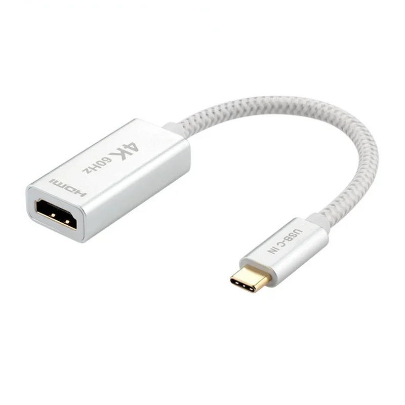 Thunderbolt 3 tipo C a Displayport 1,4, Cable USB C 3,1 macho a DP hembra, convertidor 4K @ 120HZ, adaptador HD para MacBook