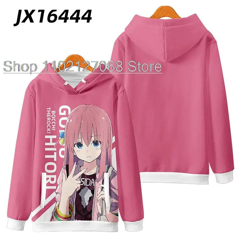 

2023 Girls sweatshirt new anime Lonely Rock Houteng Yili Zhihongxia BOCCHI THE ROCK cosplay Same Women 3D hoodie