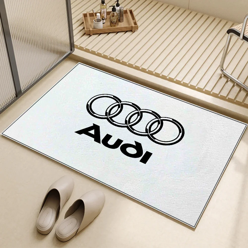 Audi Front Door Mat Floor Doormat Outdoor House Entrance Mat for Hallway on the Floor Kitchen Rugs Bath Mats Bedrooom Carpet