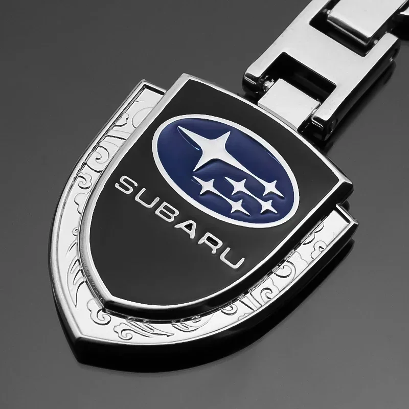 

Аксессуары для стайлинга автомобилей, украшение для ключей, брелок с металлической эмблемой, брелок для ключей для Subaru WRX Impreza Impreza Forester Tribeca XV BRZ