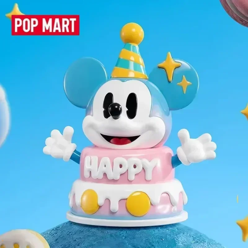 POP MART 디즈니 미키 무한 상상력 시리즈 블라인드 박스 미스터리 박스 귀여운 장식품 피규어 홈 데코