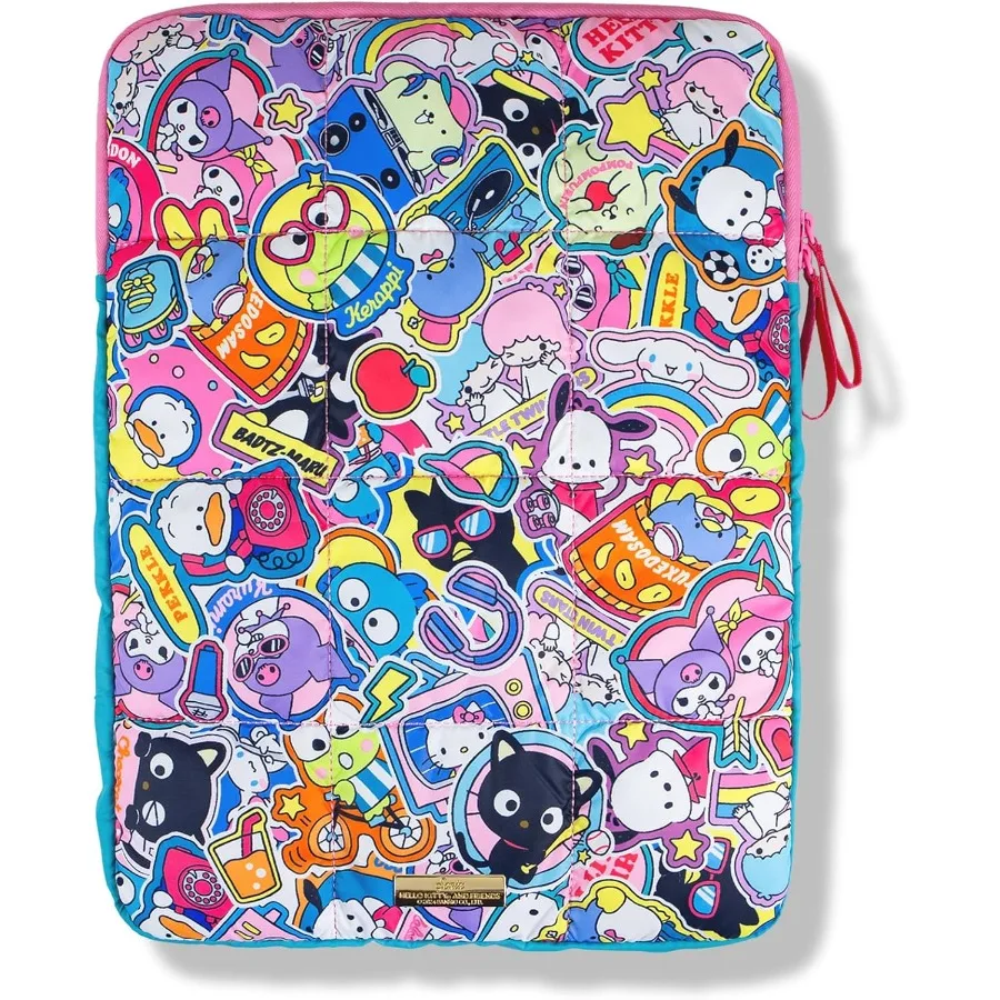 Sonix x Sanrio | Puffy Laptop Sleeve | 15-16 Inch Quilted Pillow Puffer Laptop Carrying Case Computer Sleeve | Hello Kitty and