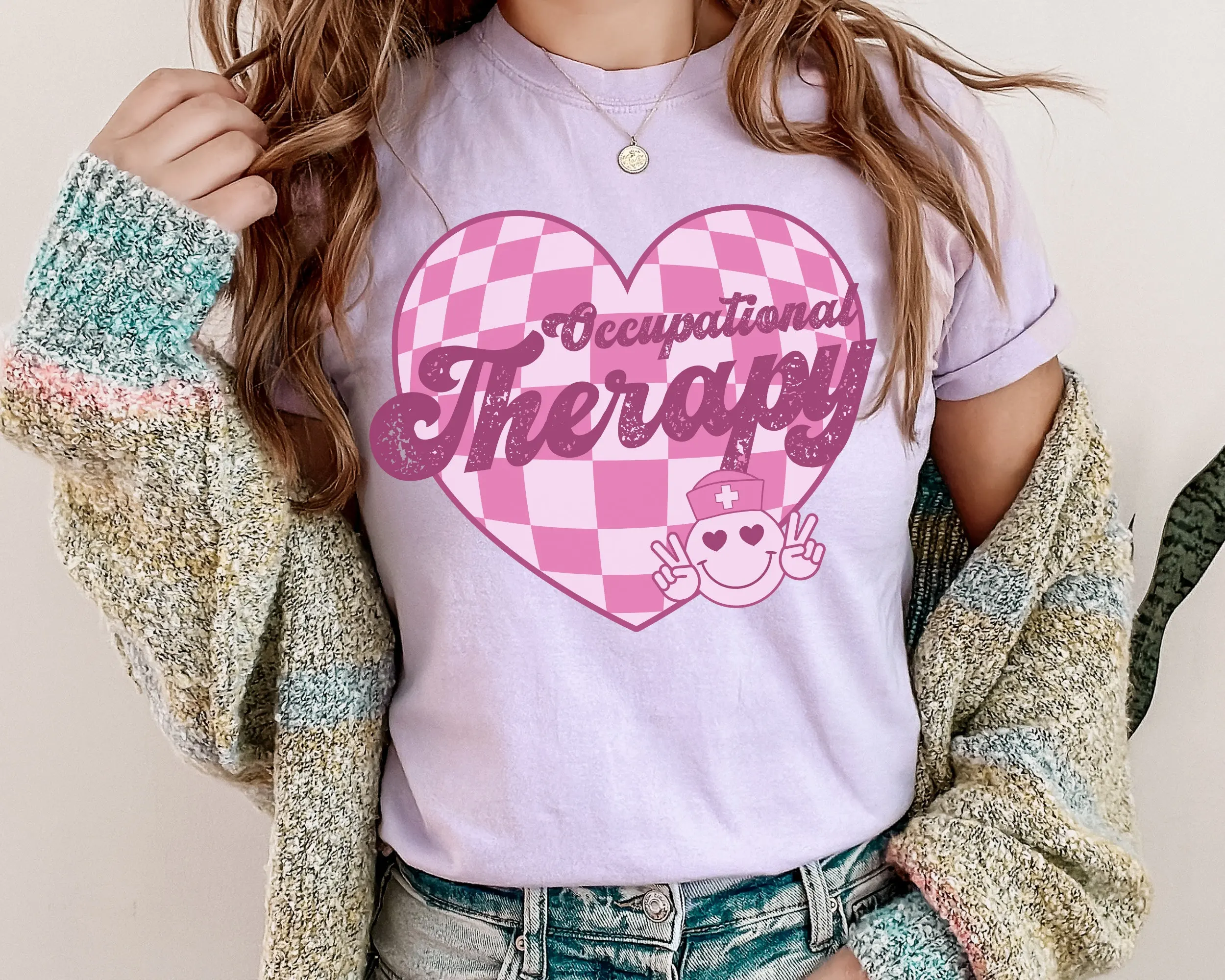 Retro Ot Valentines Day T Shirt Heart Women Nicu Therapy Pediatric Hooray Its An Occupational Therapist