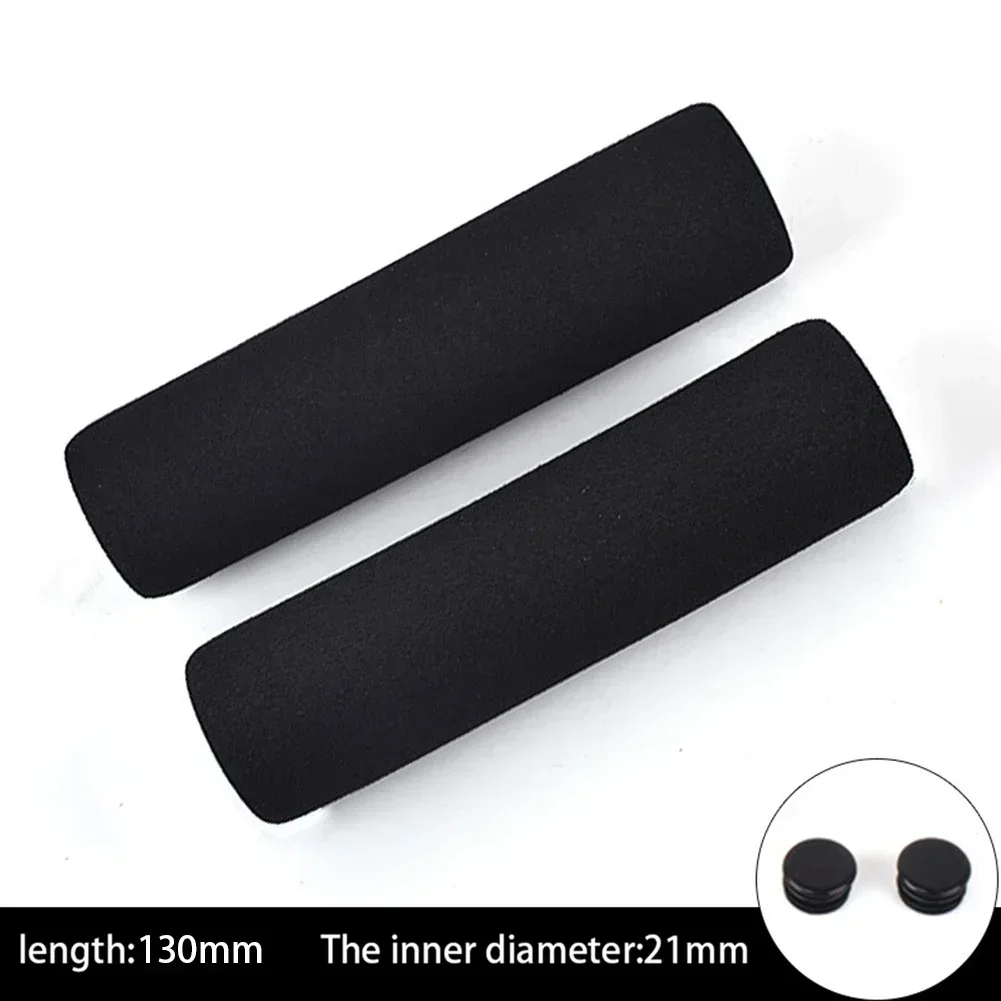 2x manillar de bicicleta MTB esponjas de tubo Flexible mango de goma de espuma Kits de empuñaduras de barra juegos de manguera de esponja larga accesorios de bicicleta