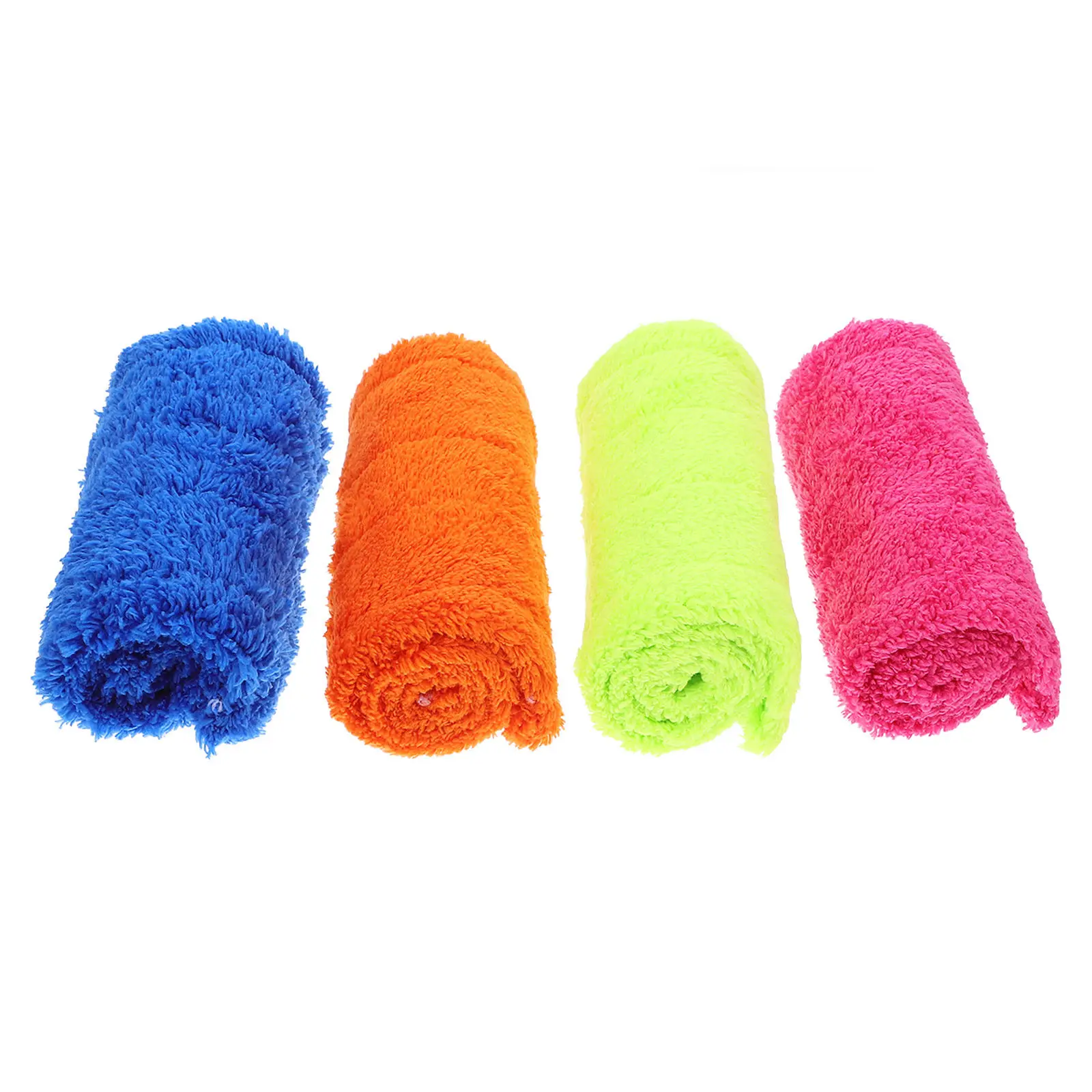 

Комплект из 4 толстых сменных насадок из кораллового флиса для швабры, быстросохнущие, для уборки деревянных, керамических, линолеумных и бетонных полов