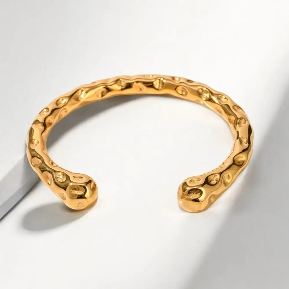 Braccialetto di moda fatto a mano accessori per gioielli creativi braccialetto di apertura in stile Punk coppia di braccialetti a mano squisiti Vintage di lusso