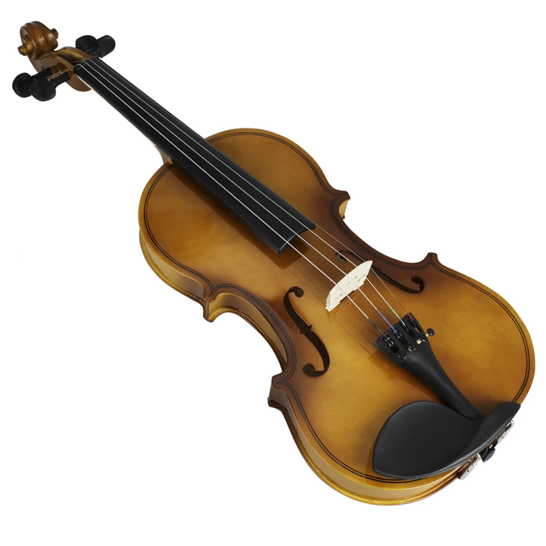 4/4 Acoustic Violin Retro Style Fiddle for Violin Beginner with Bow / Case / Rosin