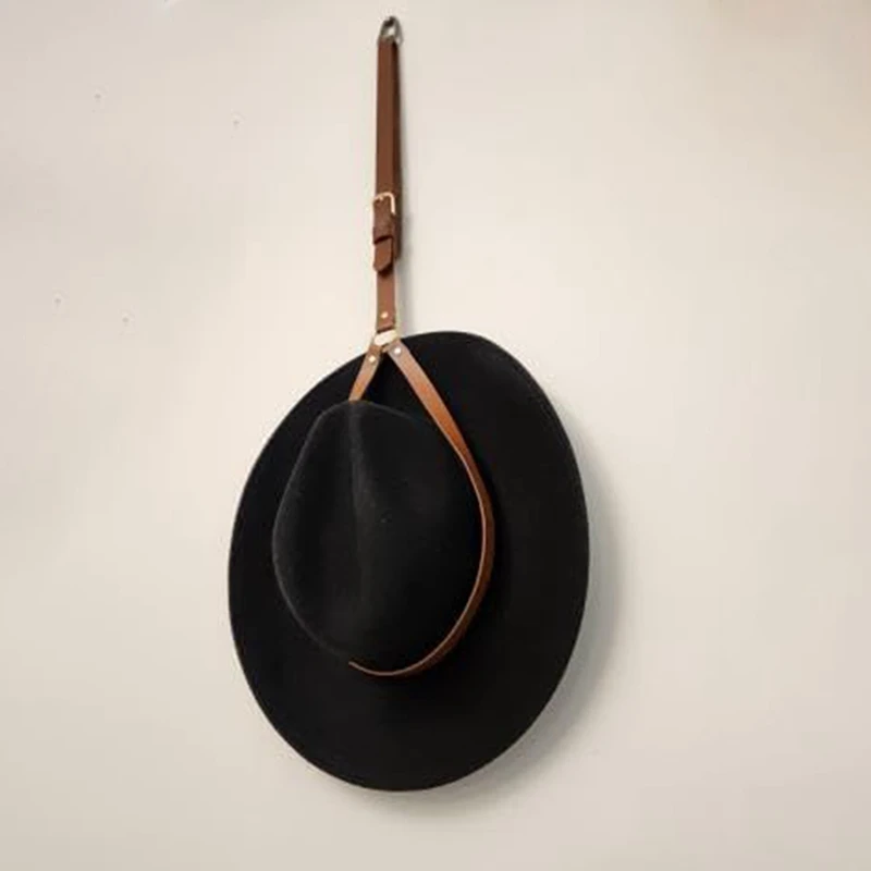 Cowboy Hat Holder For Trucks - Keep Your Hats Protected On The Road With Our Handmade Leather Cowboy Hat Rack. Hanger Durable