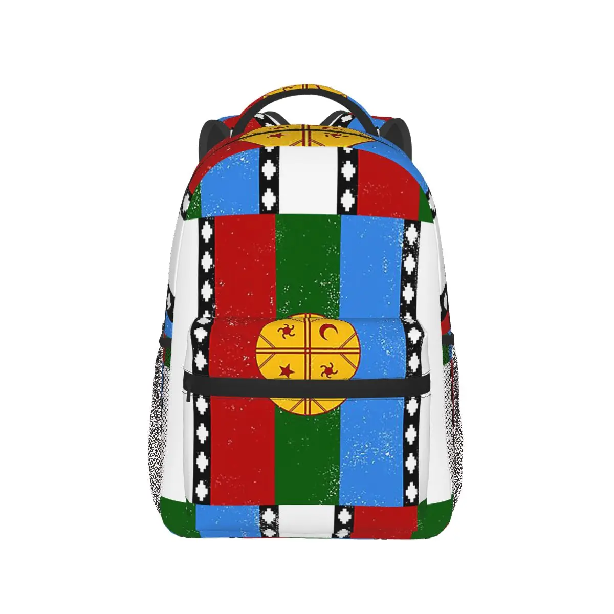 

Рюкзак Bandera Mapuche Mapuche с флагом коренных людей из Чили, Лидер продаж, рюкзак большой емкости, детская сумка для книг, сумка на плечо